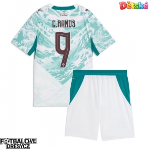 Portugalsko Goncalo Ramos #9 Dětské Venkovní dres komplet MS 2026 Krátký Rukáv (+ trenýrky)
